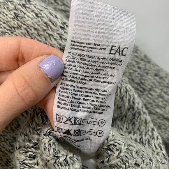 Vero Moda Gray Jive High Neck Knit Sweater - Picture 8 of 8